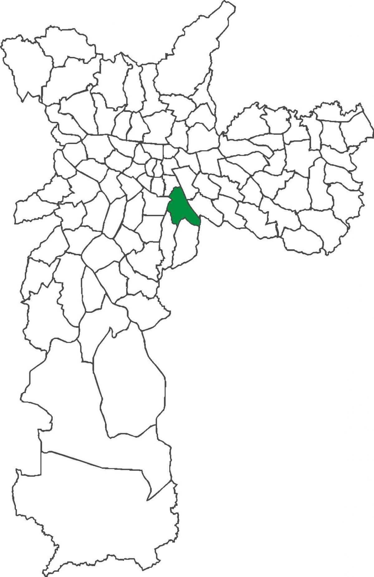 Térkép Ipiranga kerület
