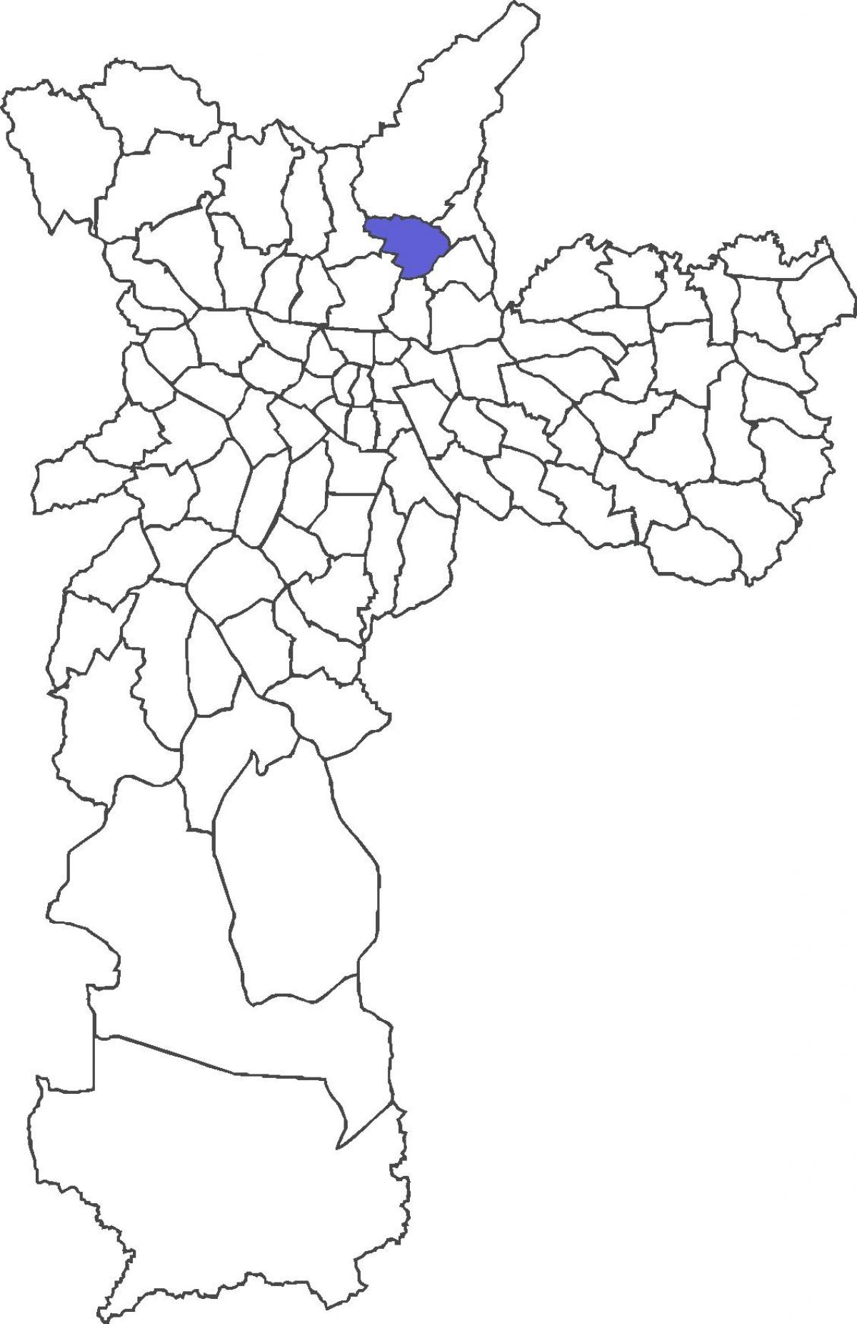 Térkép Tucuruvi kerület