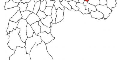 Térkép Cidade Líder kerület
