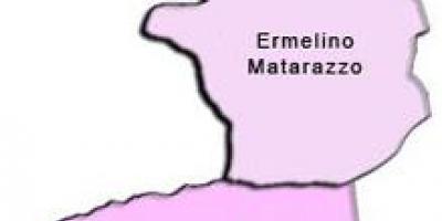 Térkép Ermelino Matarazzo al-prefektúrában