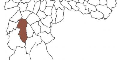 Térkép Jardim São Luís kerület