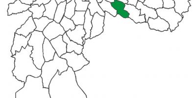 Térkép São Lucas kerület