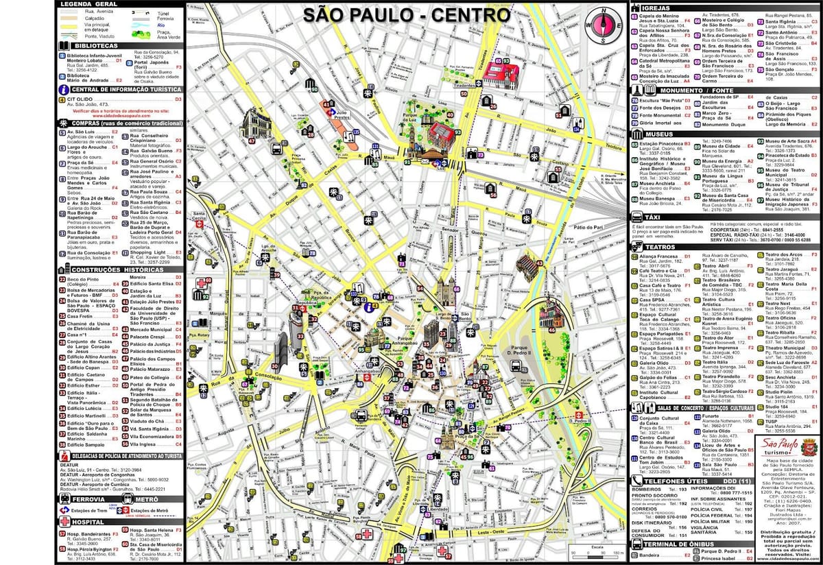 A belvárosnak São Paulo
