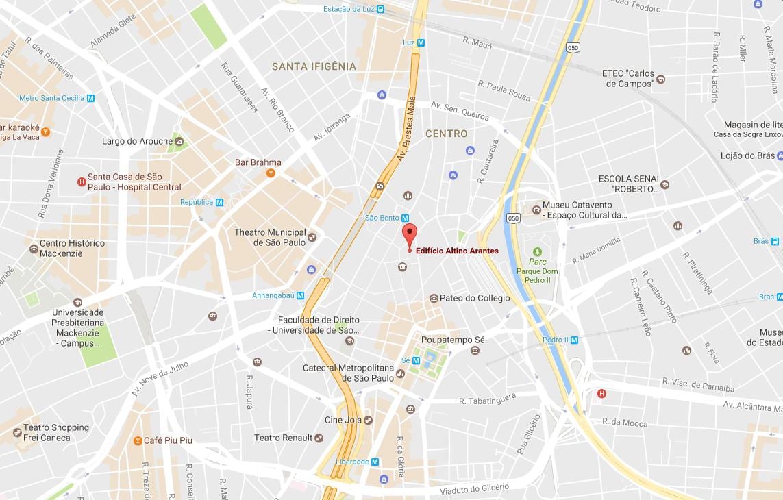 Térkép Altino Arantes