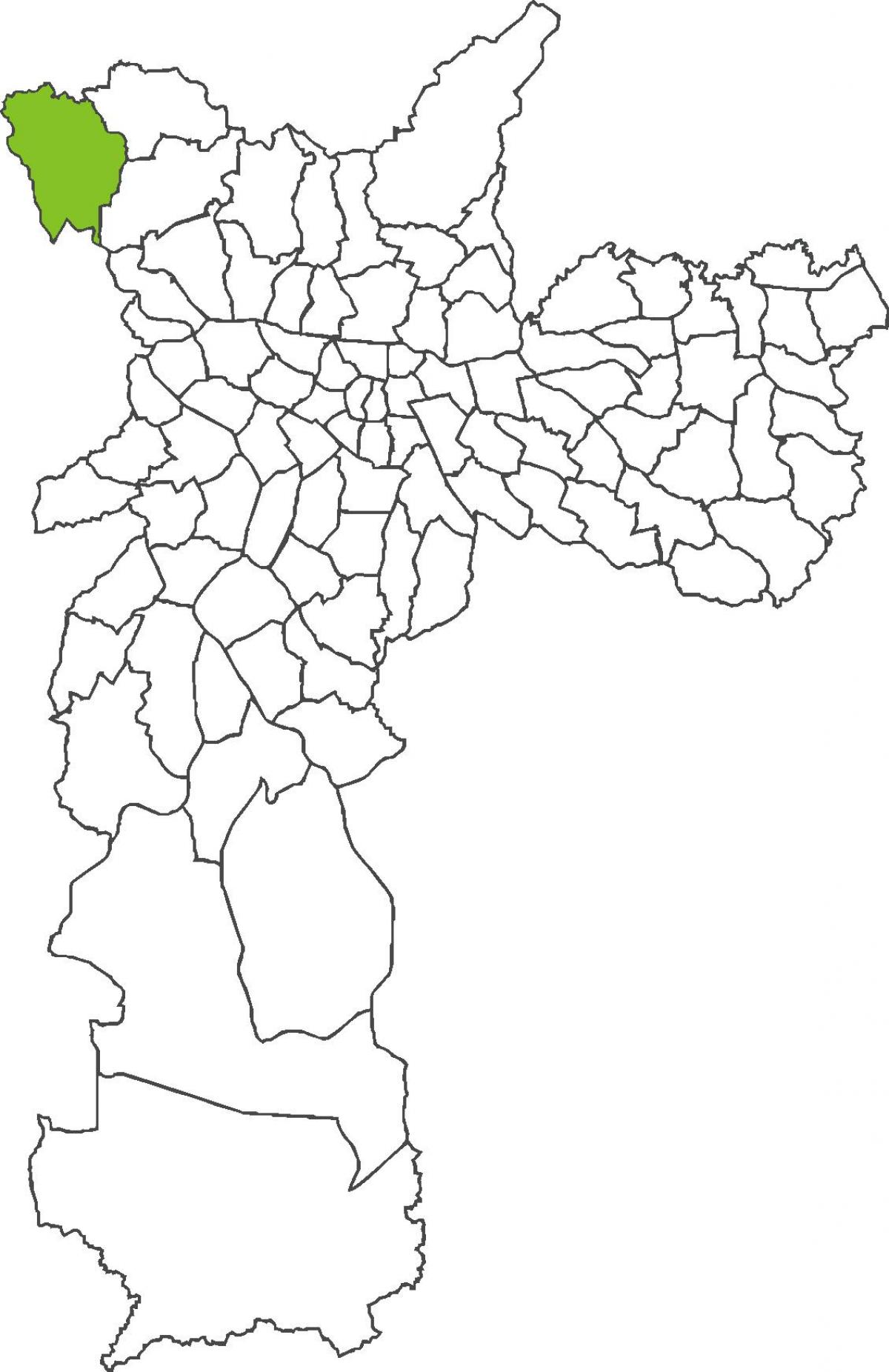 Térkép Anhangüera kerület