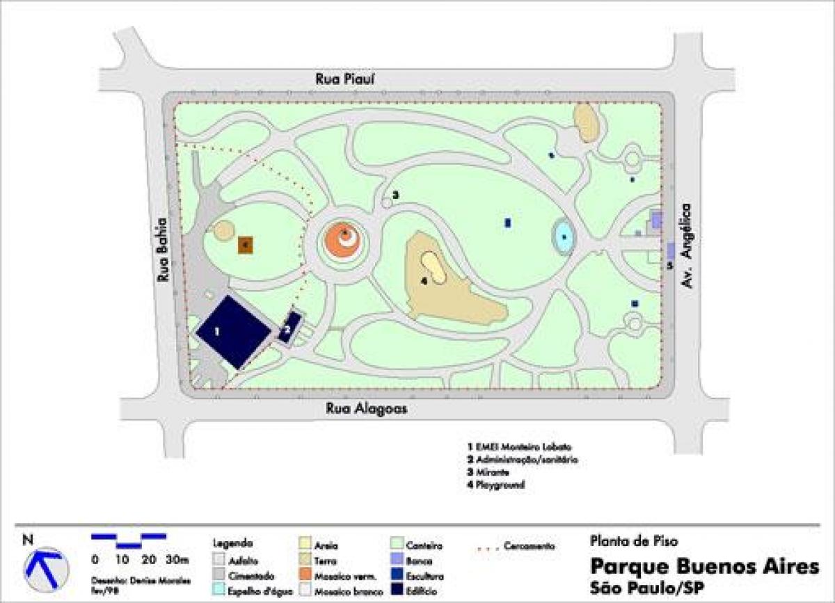 Térkép Buenos Aires São Paulo park