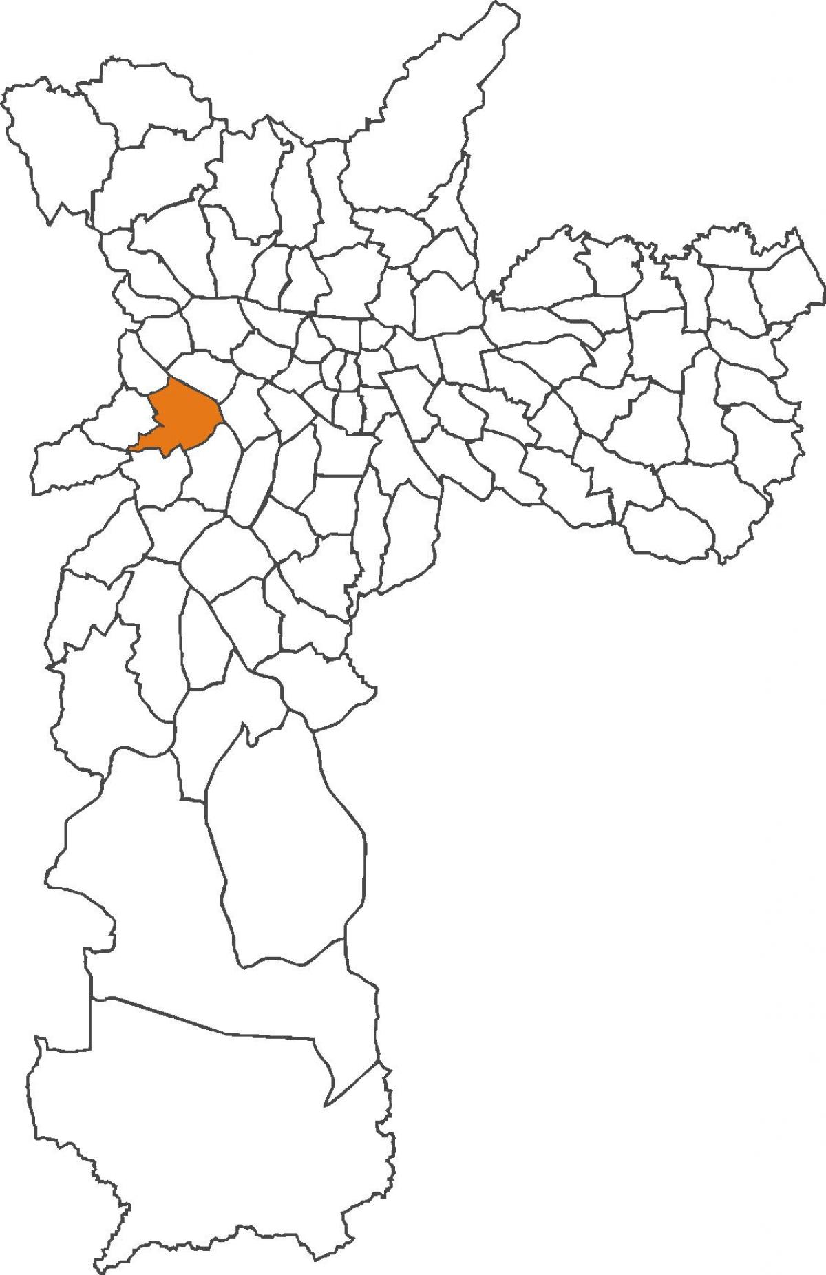 Térkép Butantã kerület