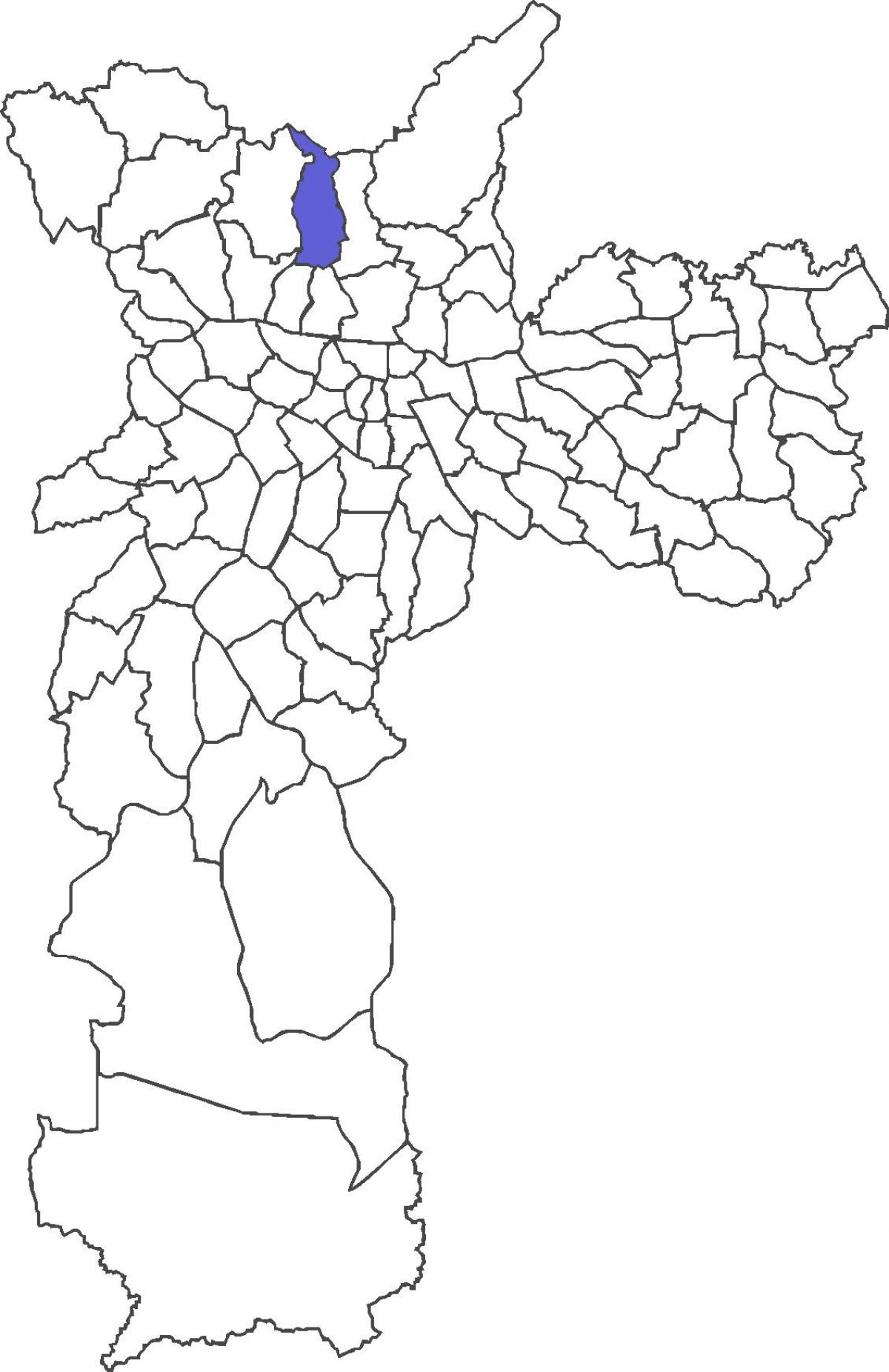 Térkép Cachoeirinha kerület