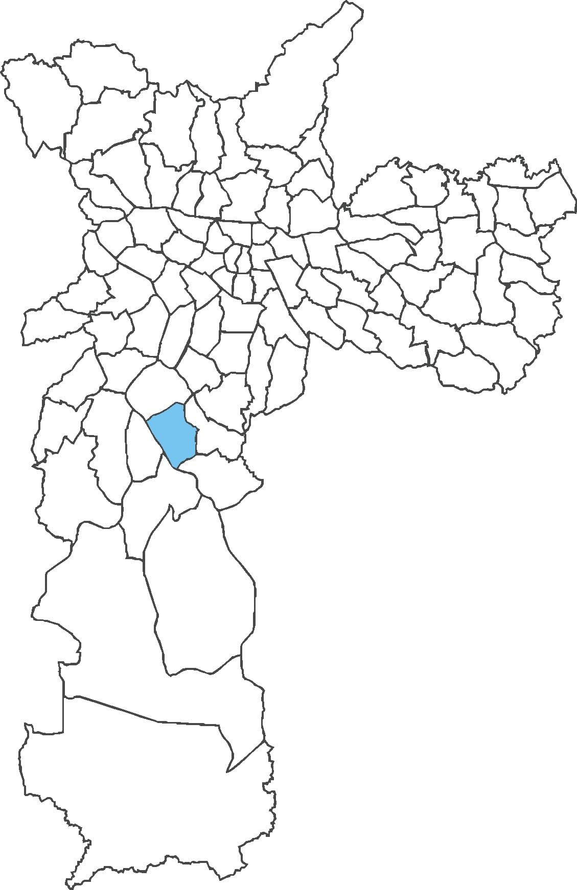 Térkép Campo Grande kerület