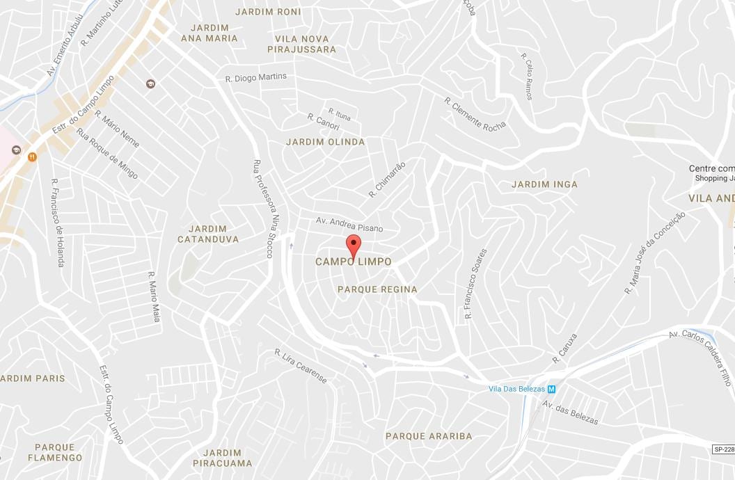 Térkép Campo Limpo São Paulo