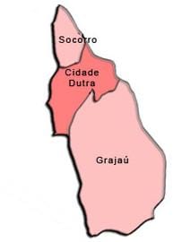 Térkép Capela do Socorro al-prefektúrában