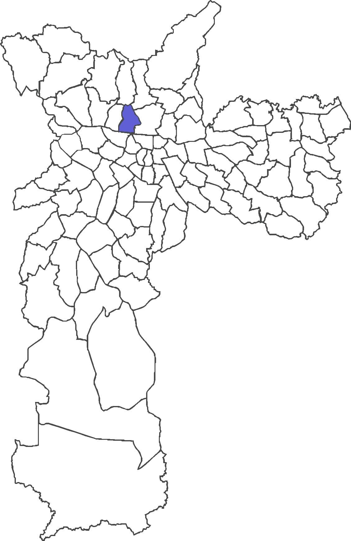 Térkép Casa Verde kerület