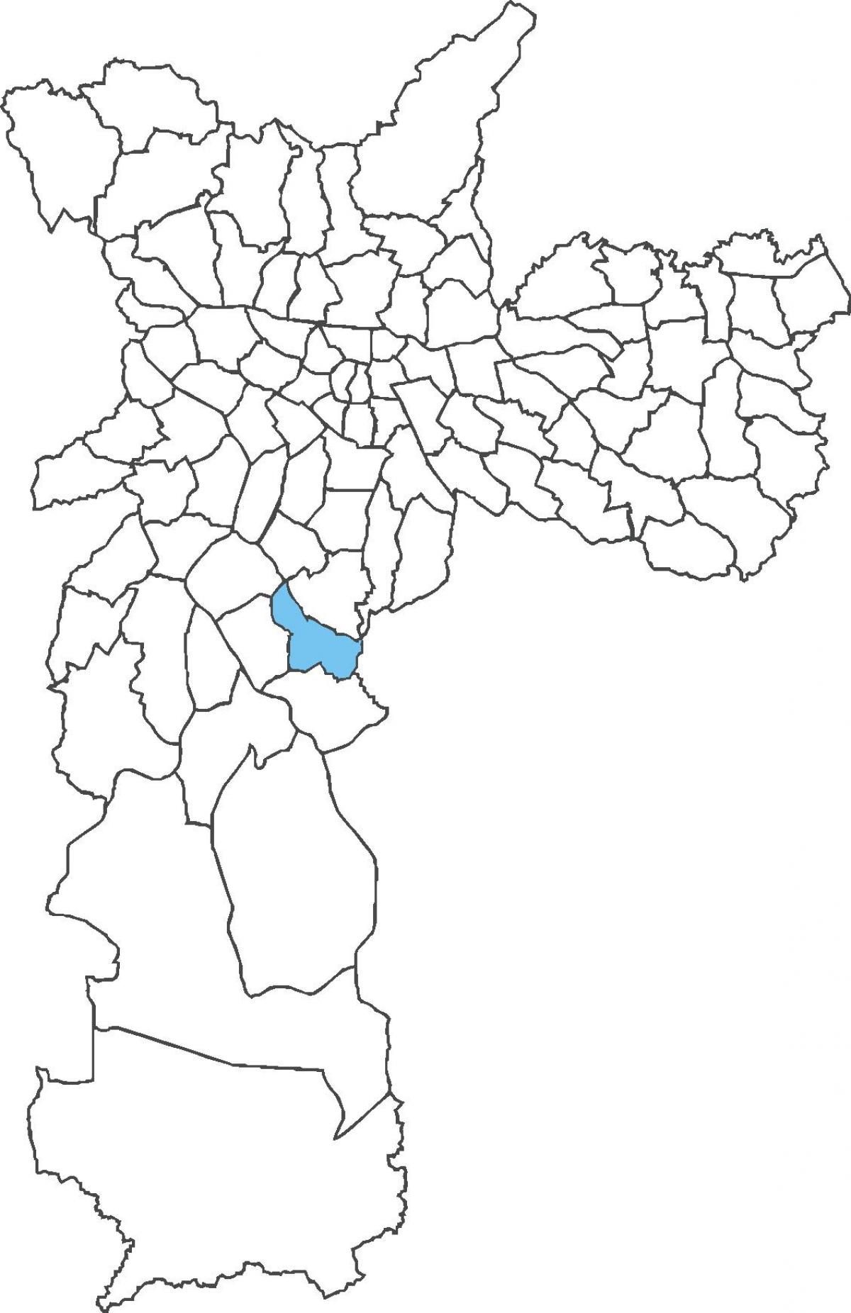 Térkép Cidade Ademar kerület