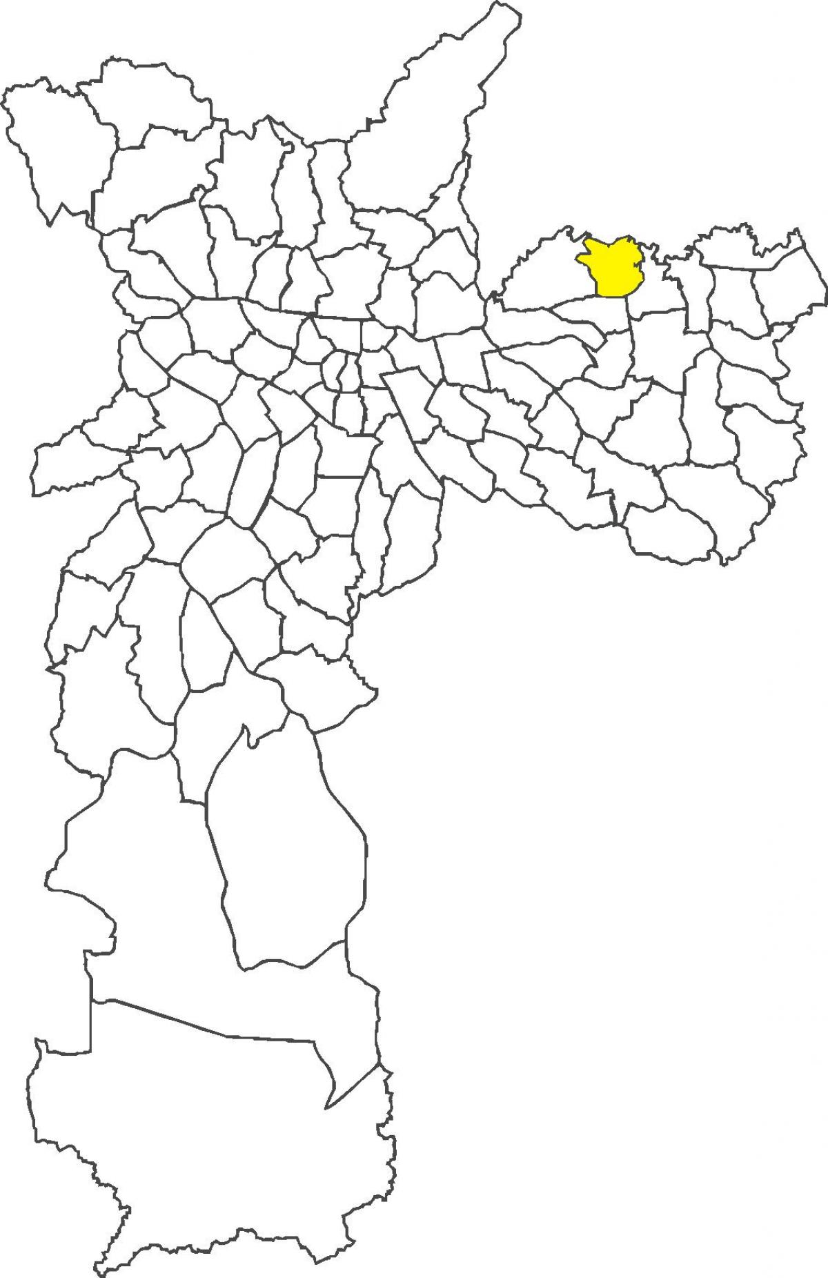 Térkép Ermelino Matarazzo kerület