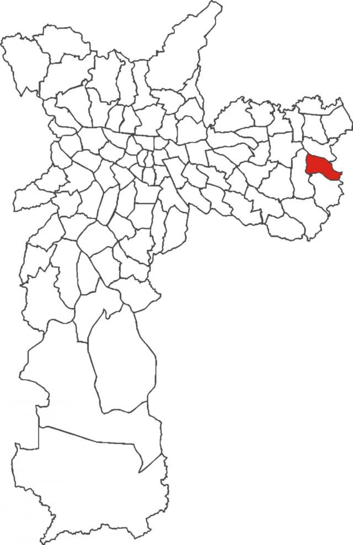 Térkép Guaianases kerület