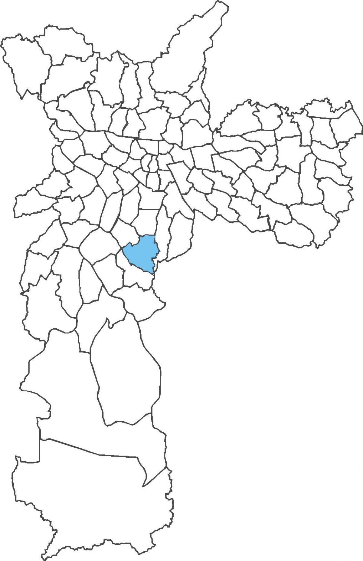 Térkép Jabaquara kerület
