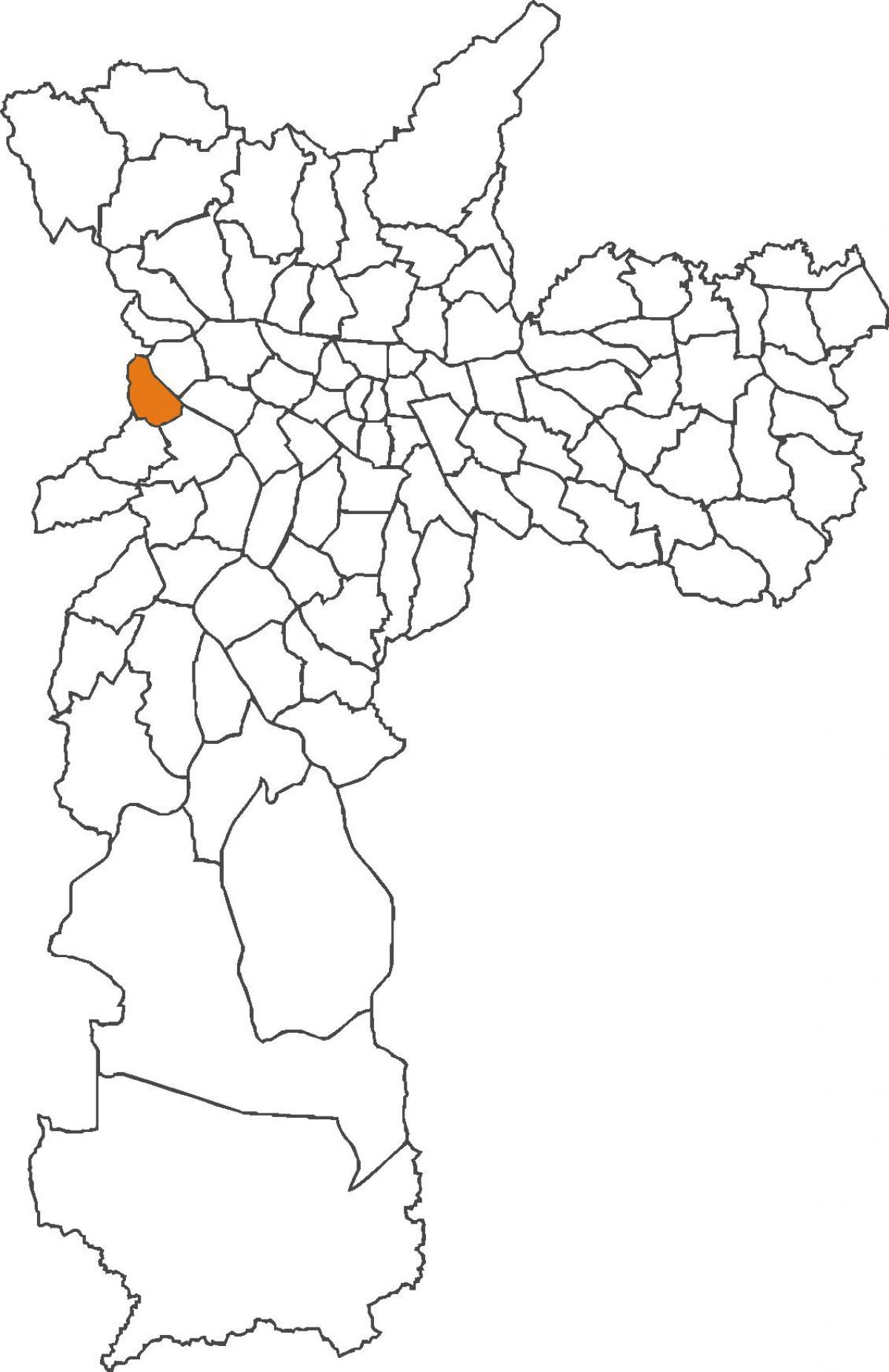 Térkép Jaguaré kerület