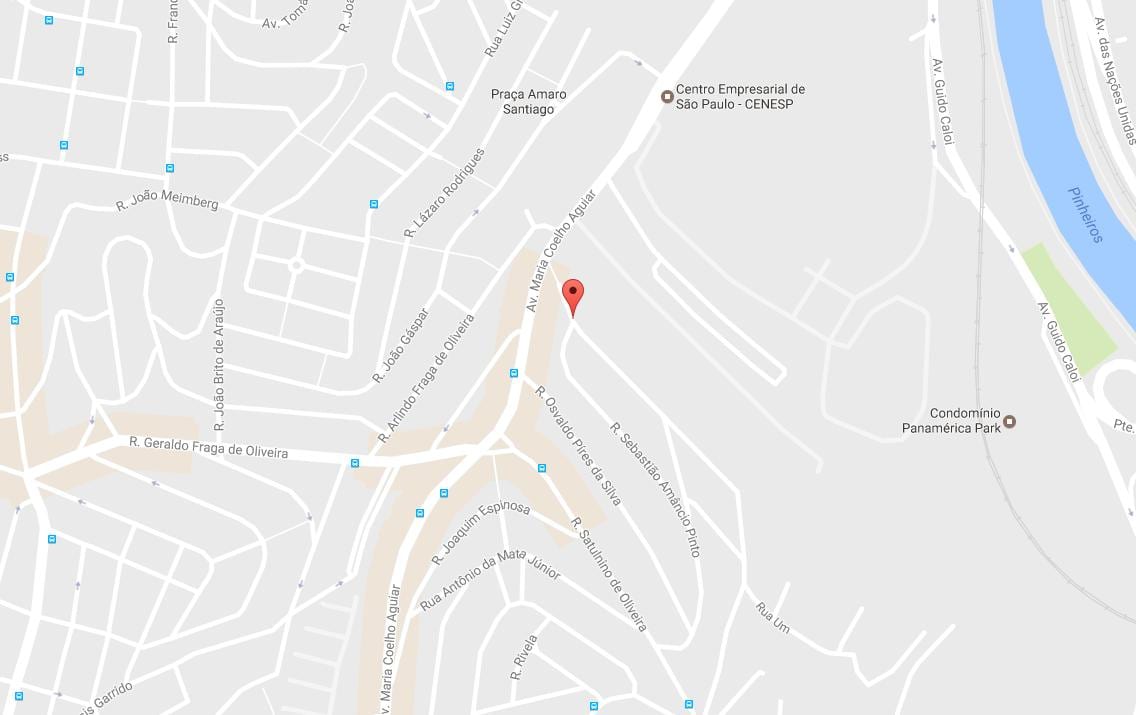 Térkép Jardim São Luís São Paulo
