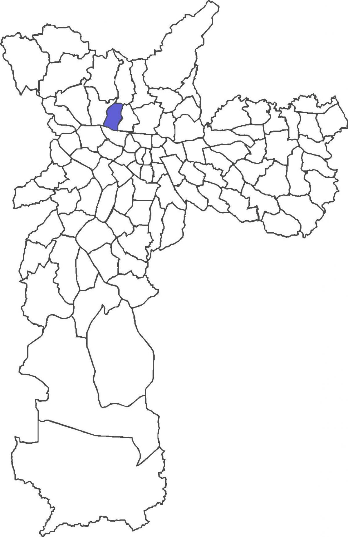 Térkép Limão kerület