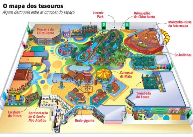 Térkép Monica São Paulo park