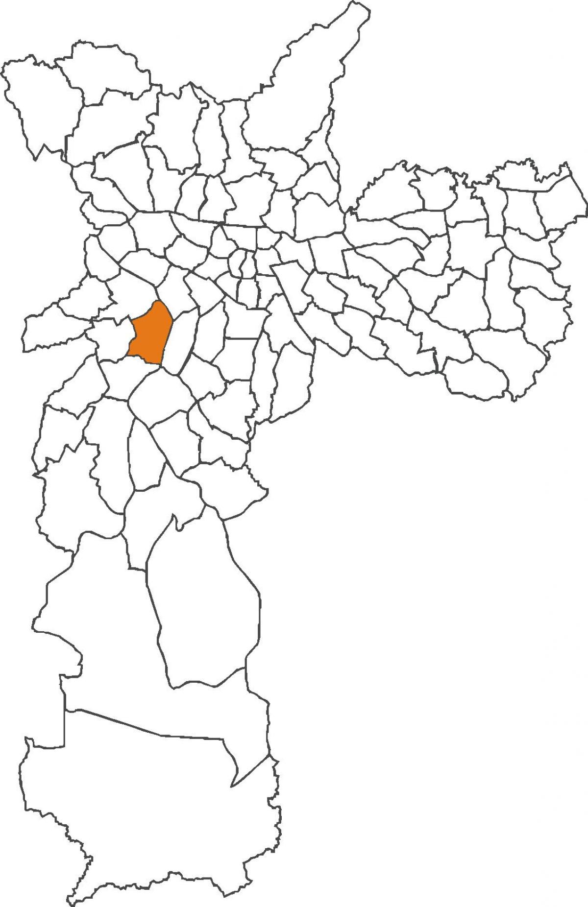 Térkép Morumbi kerület