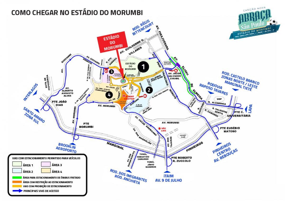 Térkép Morumbi stadion