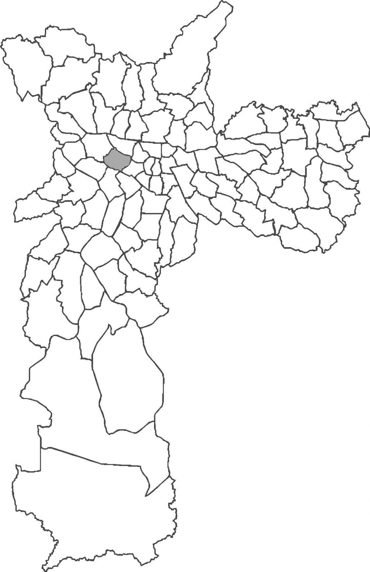 Térkép Perdizes kerület