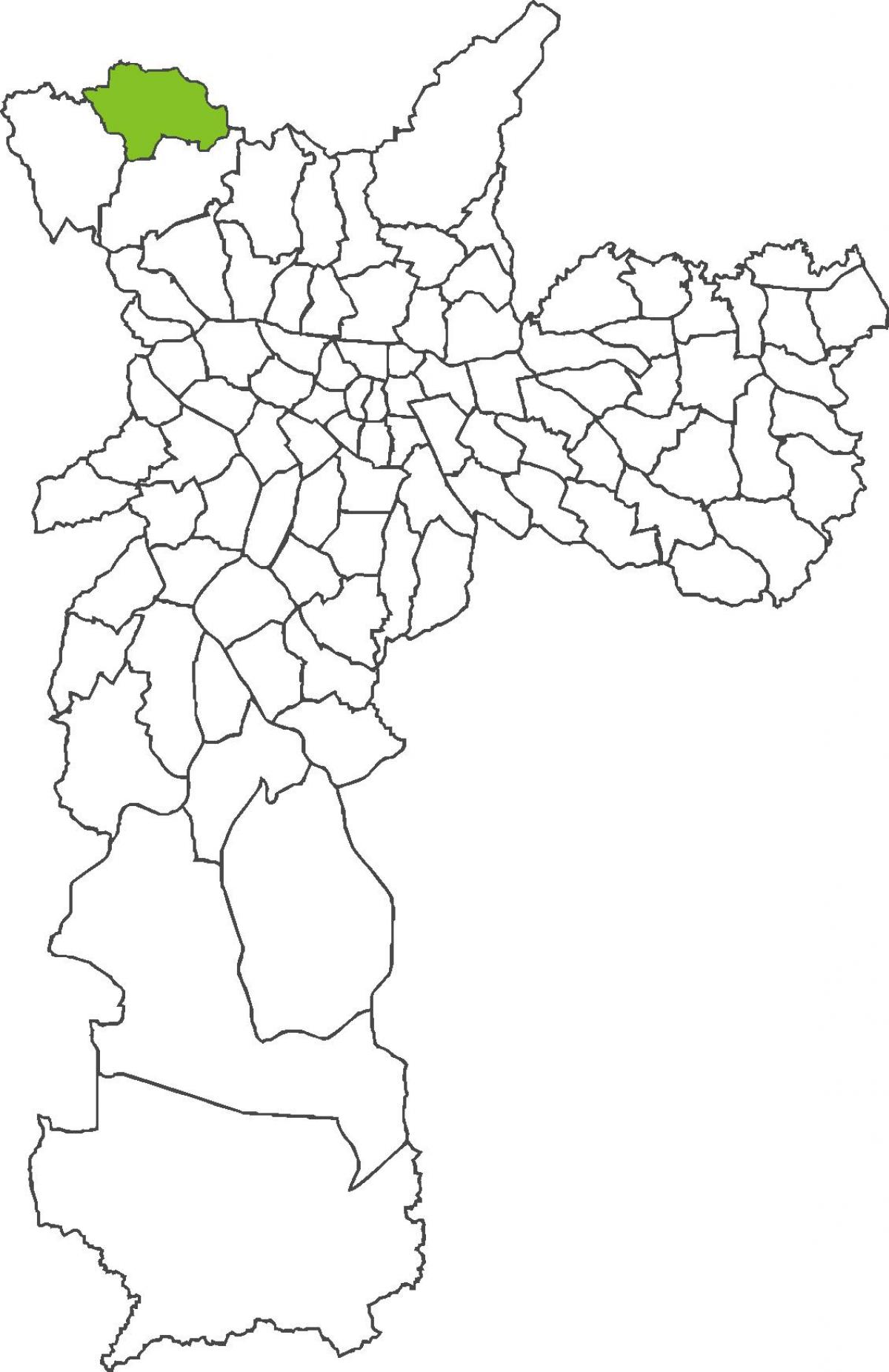 Térkép Perus kerület