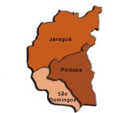 Térkép Pirituba-Jaraguá al-prefektúrában