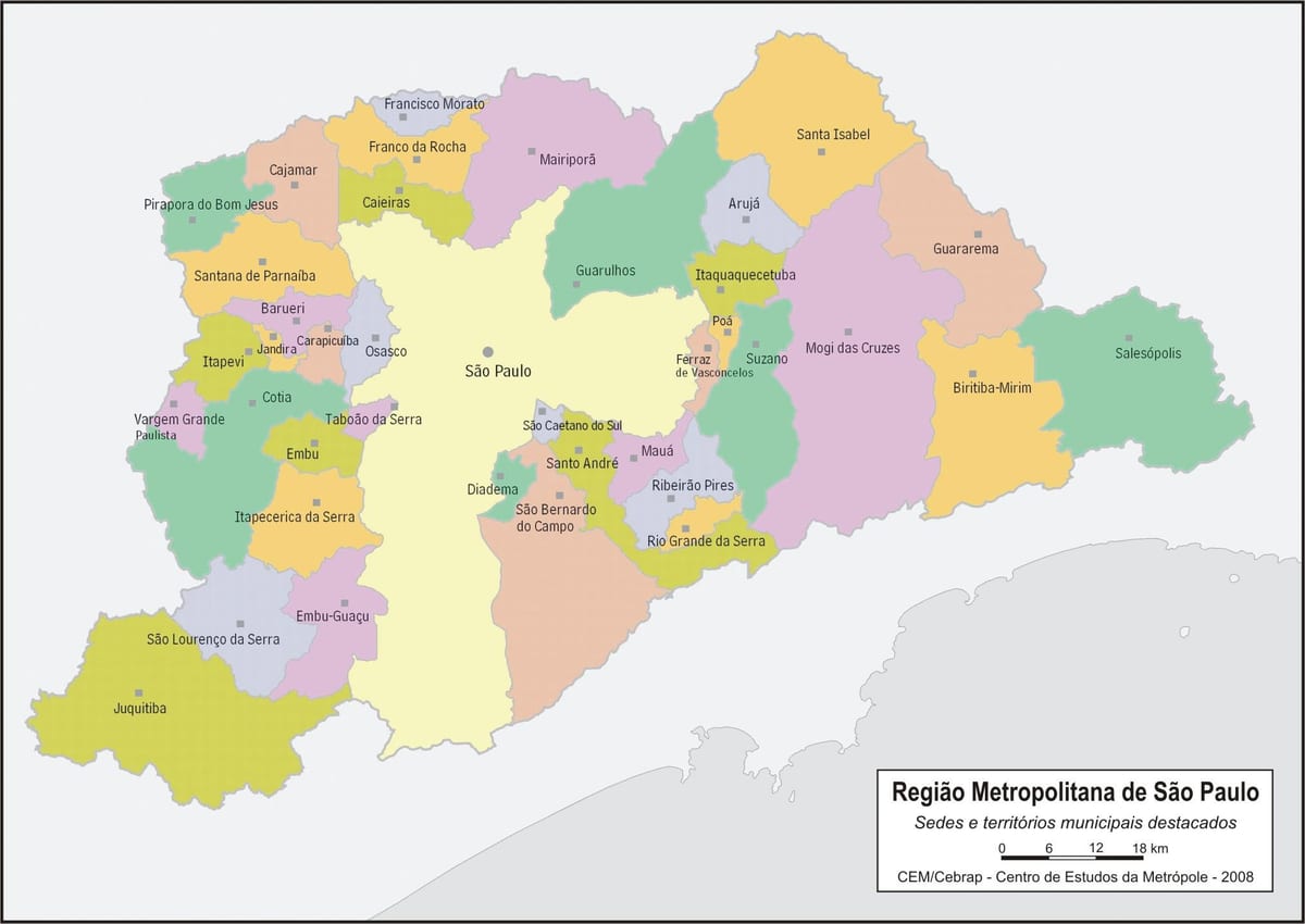 Térkép RMSP