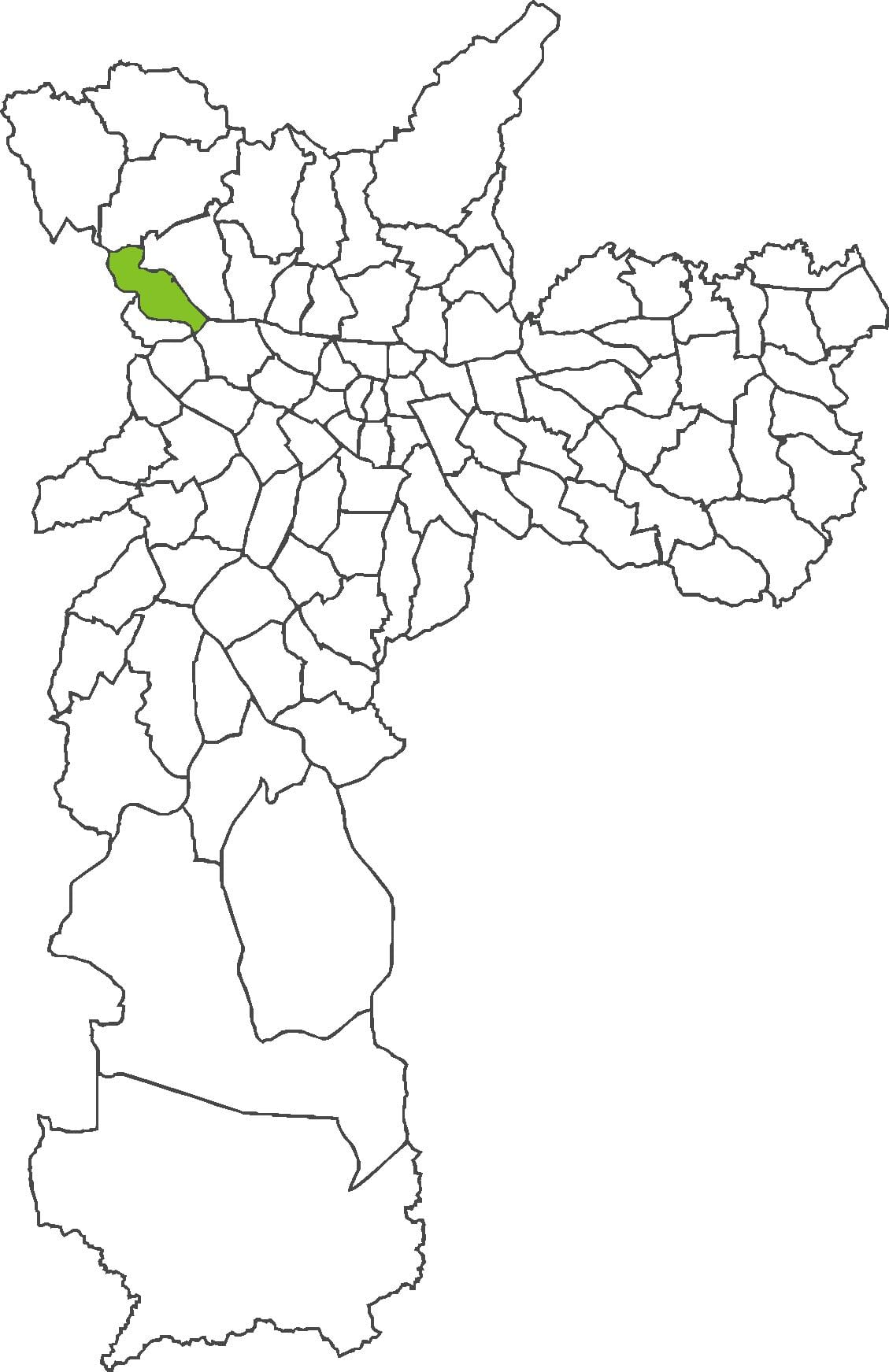Térkép São Domingos kerület