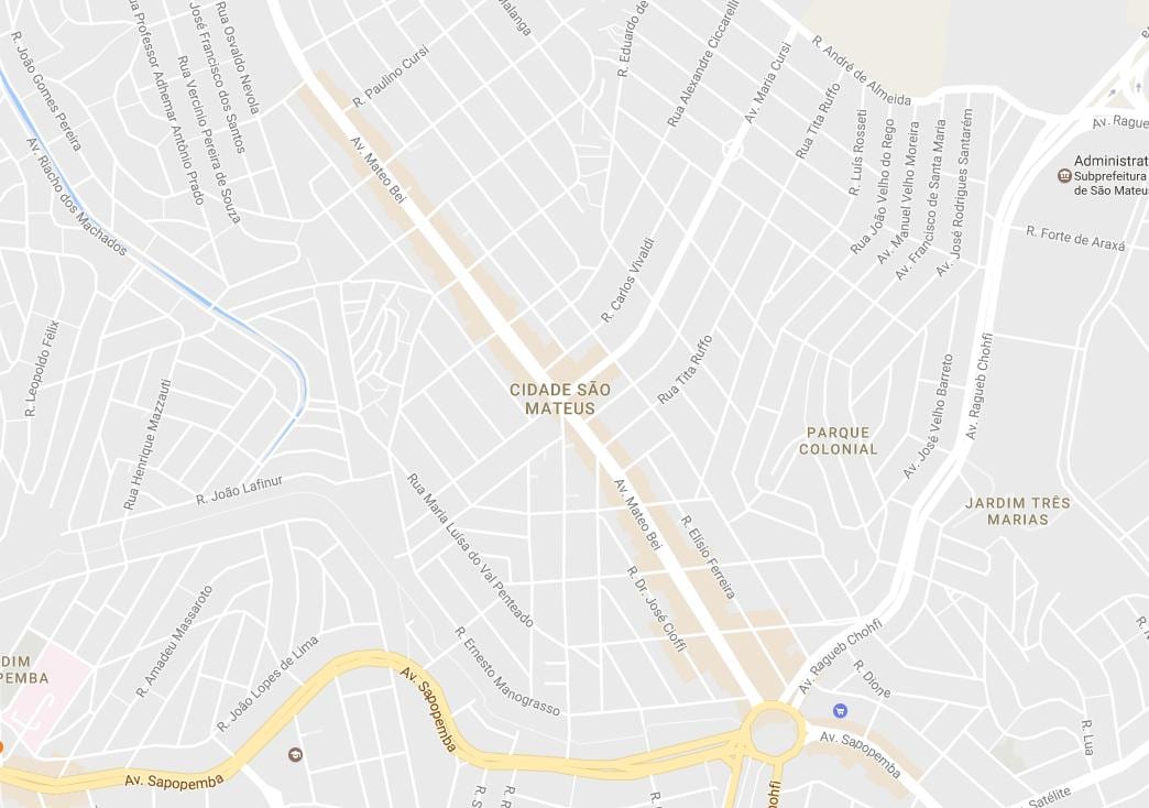 Térkép São mateus-hoz São Paulo