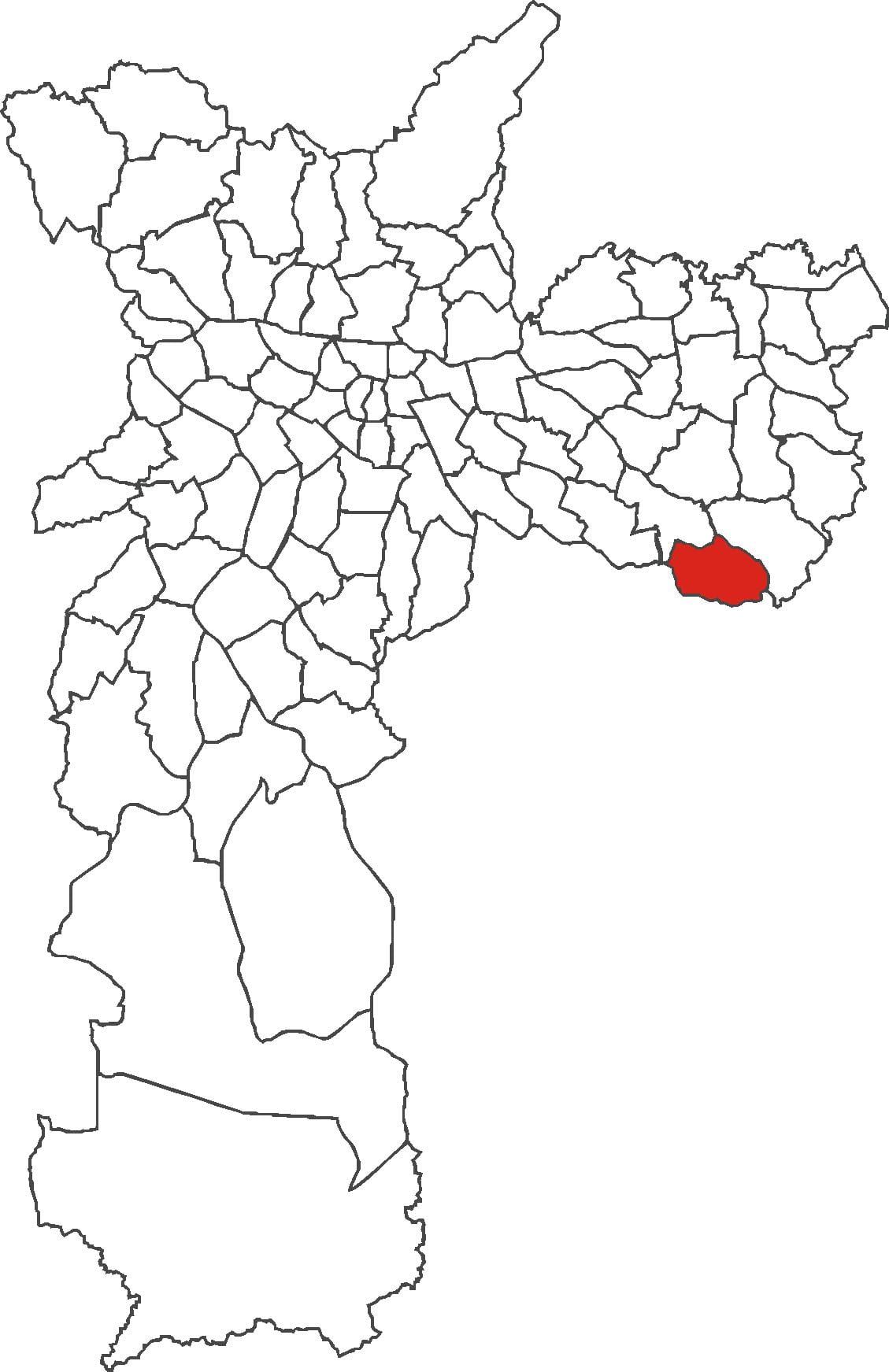 Térkép São Rafael kerület