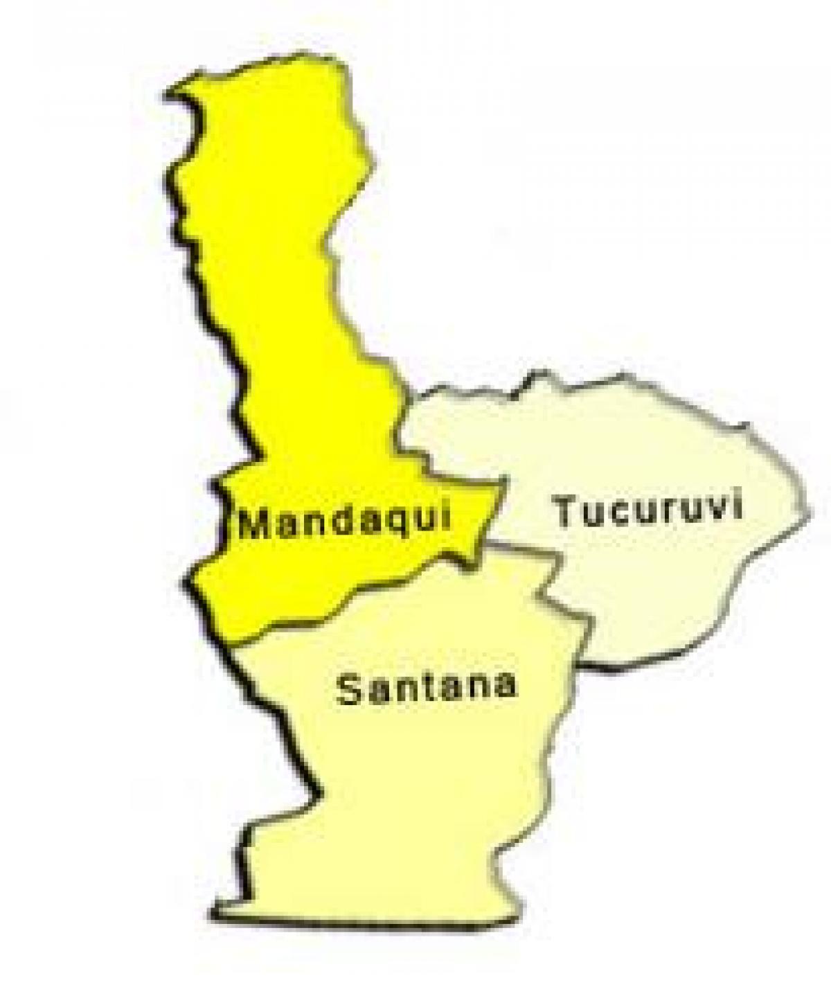 Térkép Santana al-prefektúrában