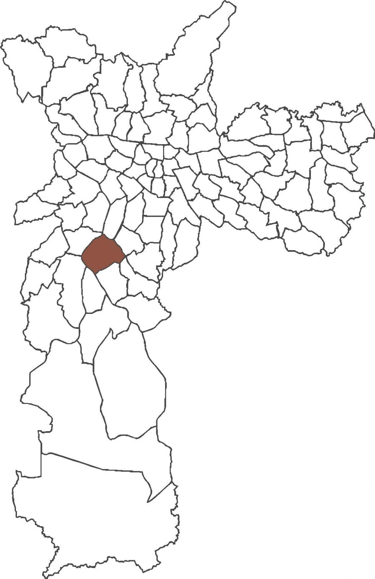 Térkép Santo Amaro kerület