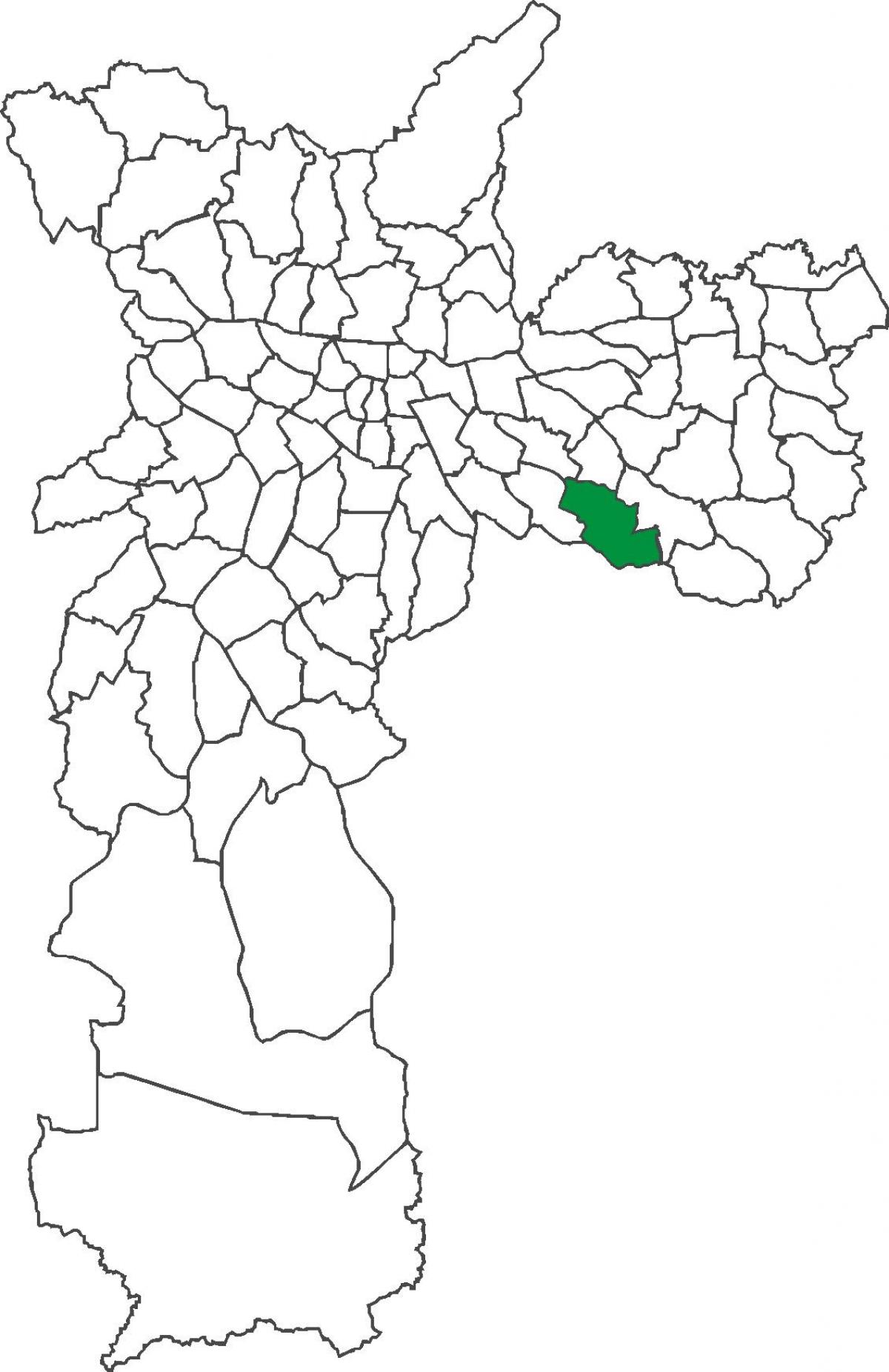 Térkép Sapopemba kerület