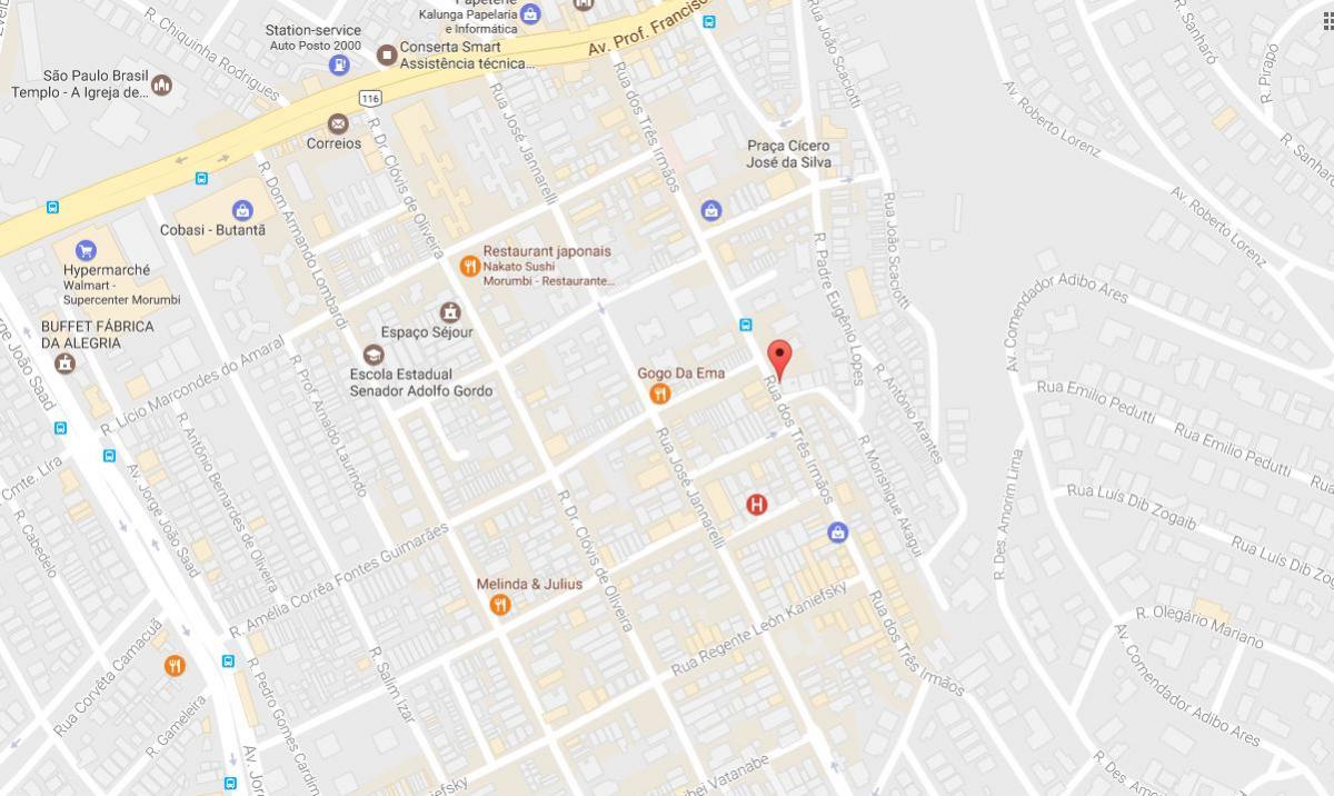 Térkép Socorro São Paulo