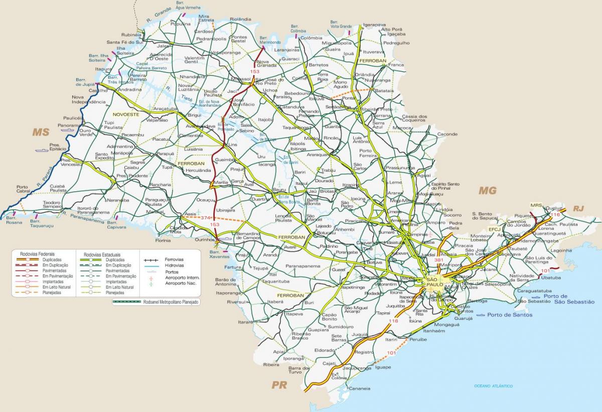 Térkép SP közlekedés