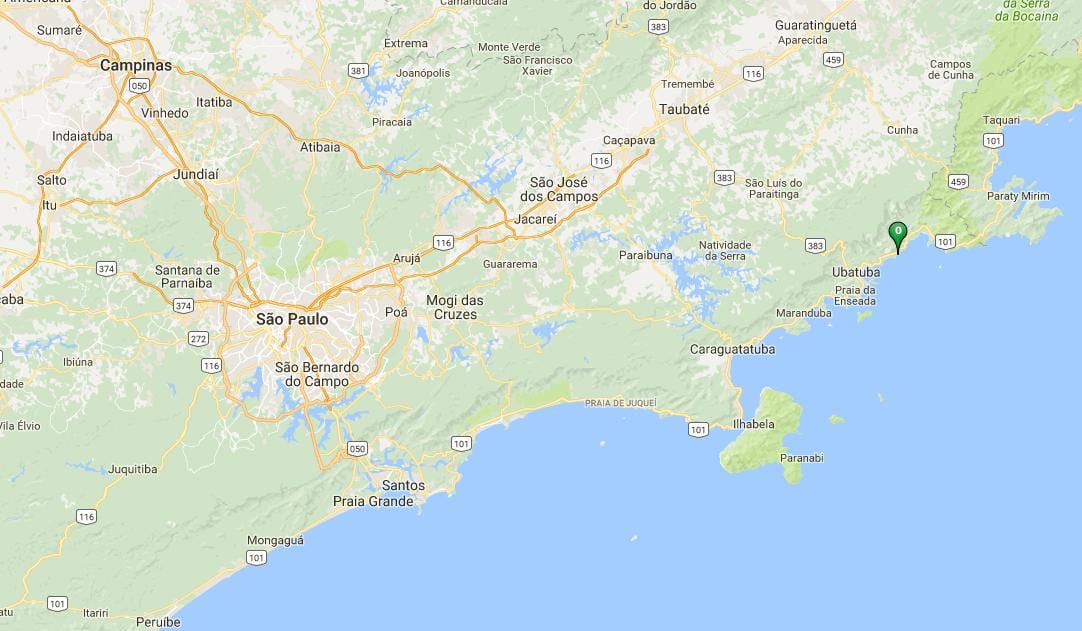 Térkép strand Félix