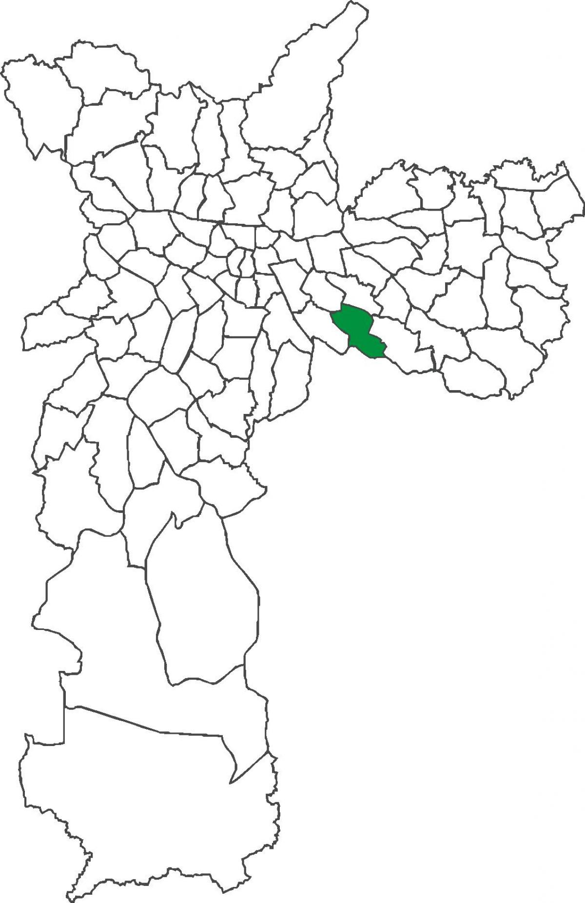Térkép São Lucas kerület