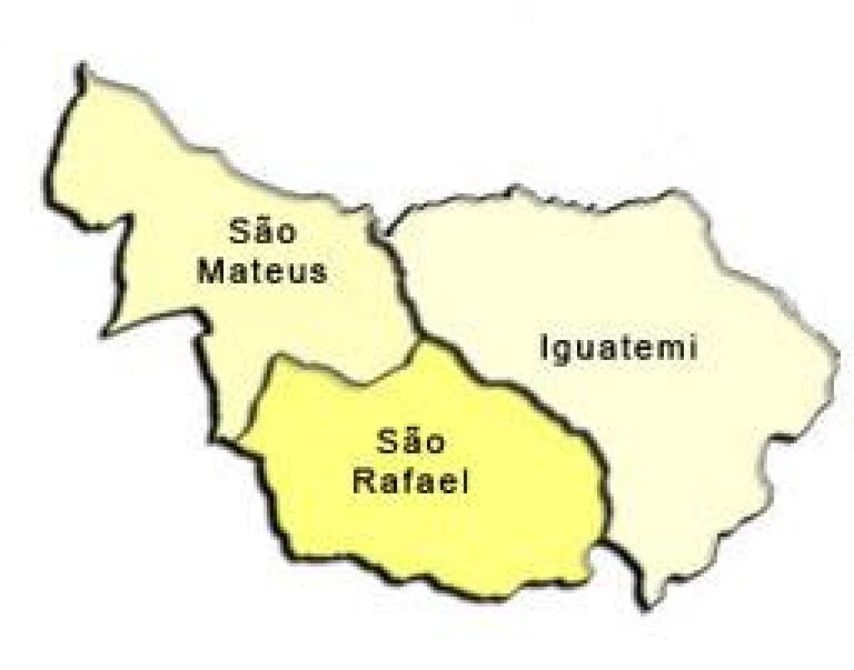 Térkép São mateus-hoz al-prefektúrában