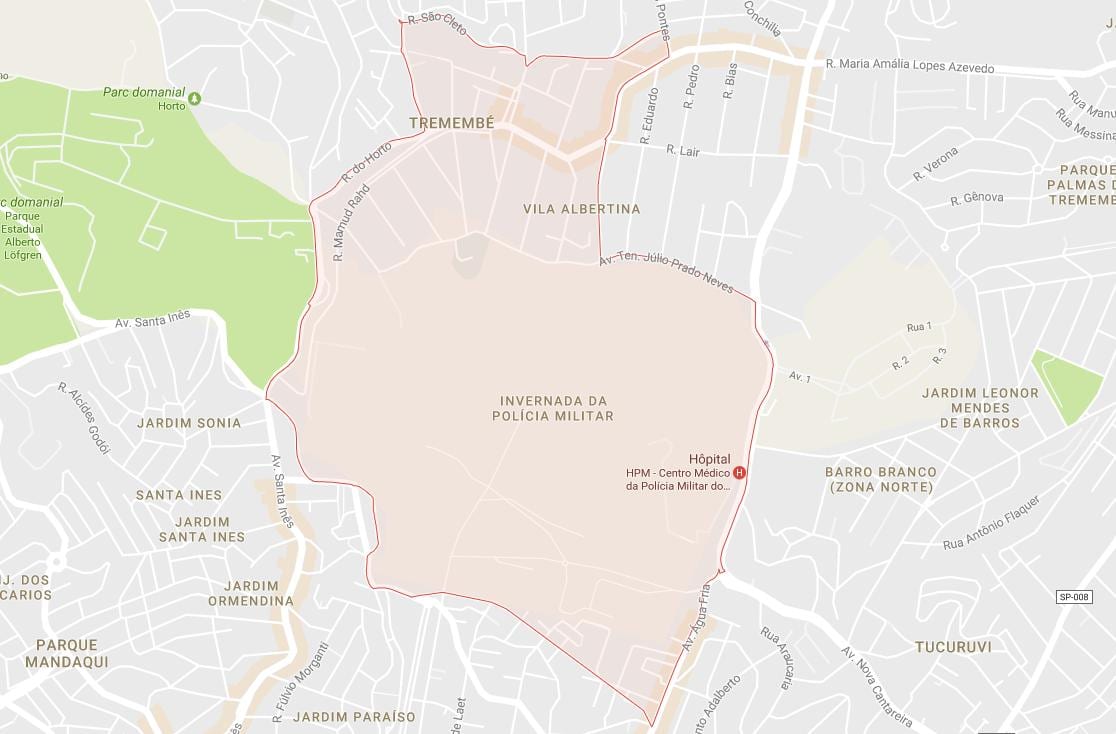 Térkép Tremembé São Paulo