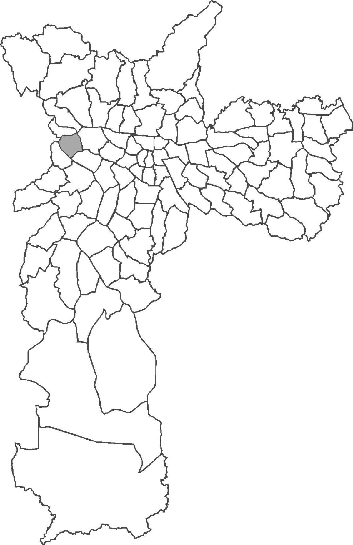 Térkép Vila Leopoldina kerület