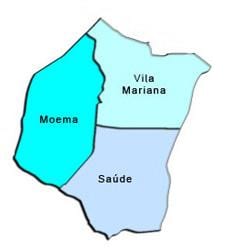 Térkép Vila Mariana al-prefektúrában