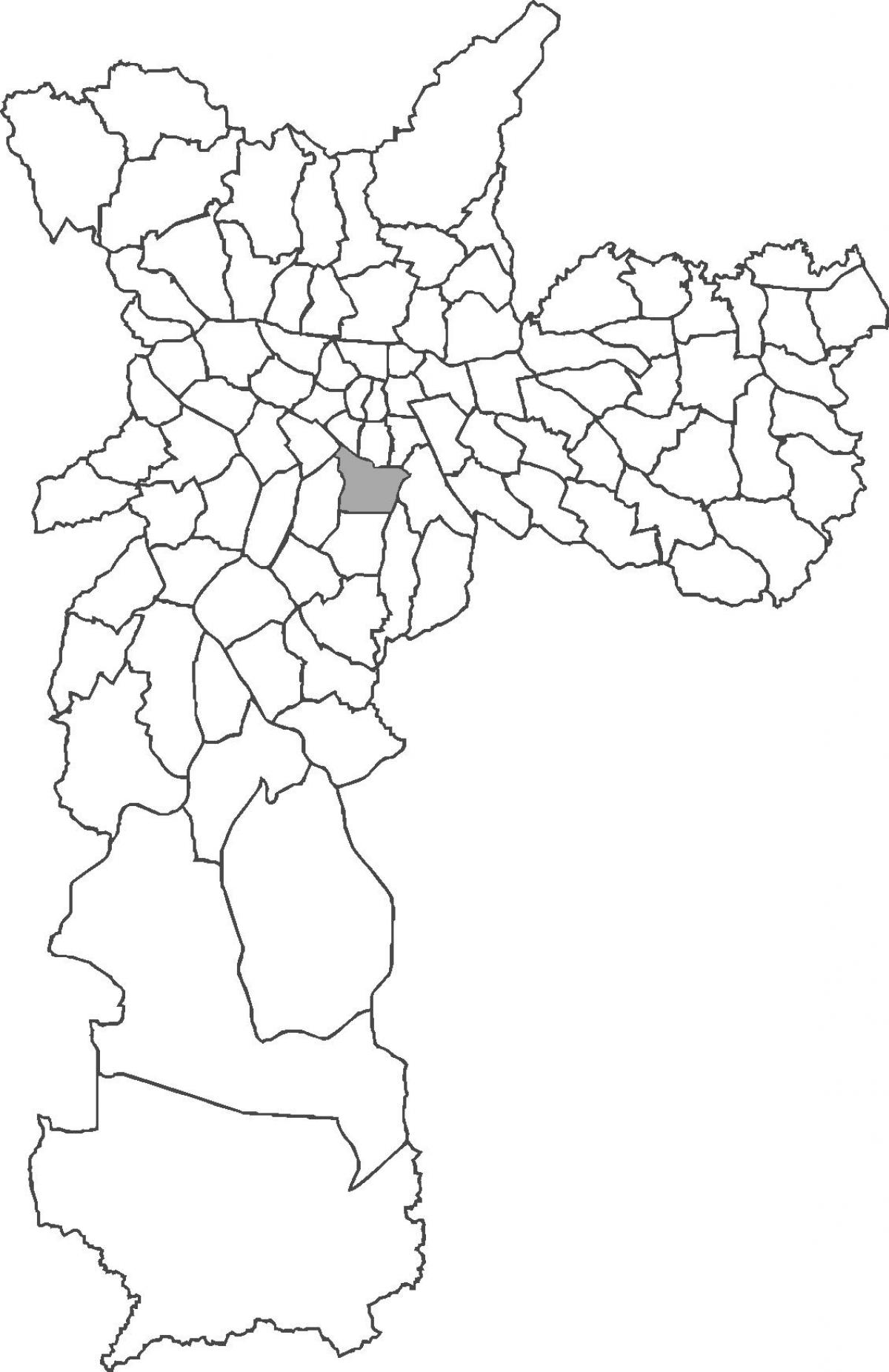 Térkép Vila Mariana kerület