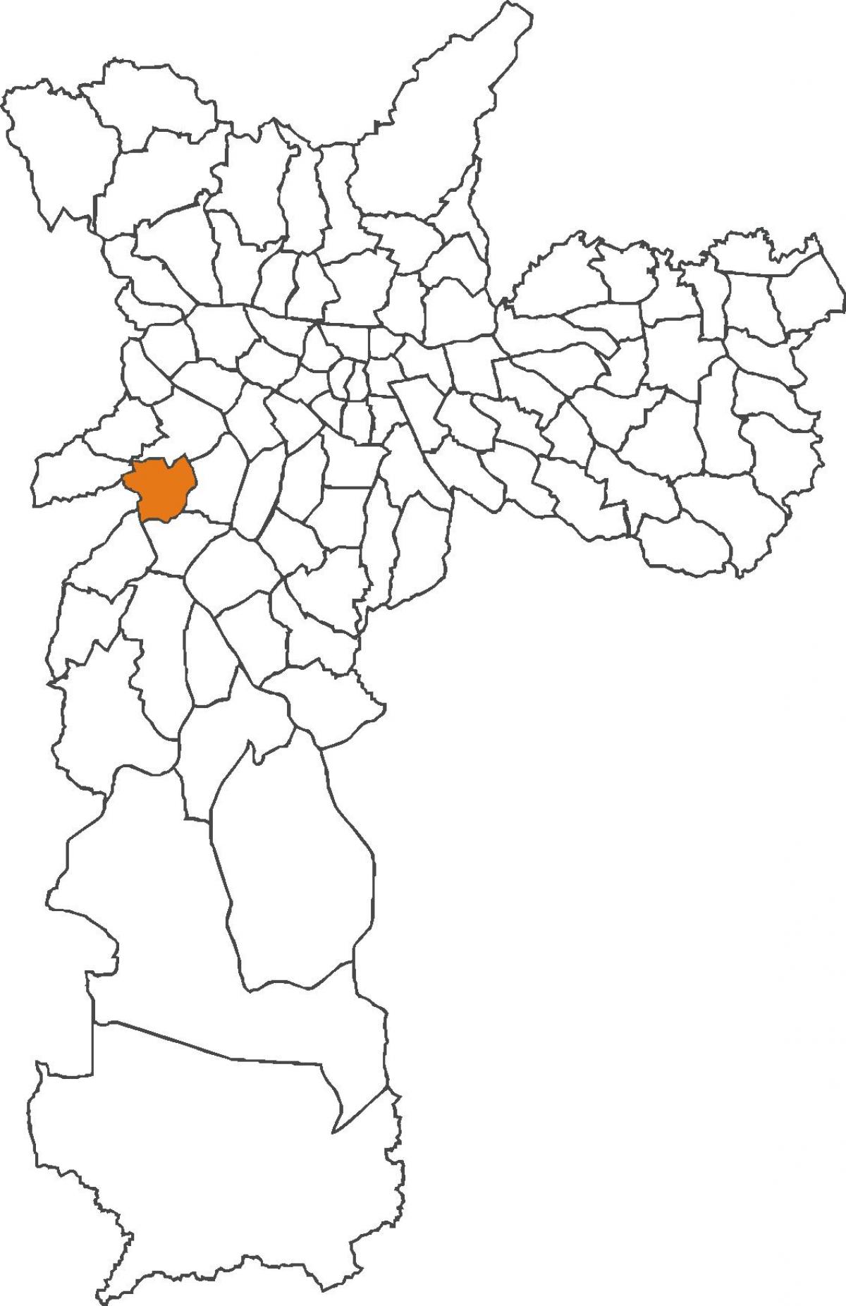 Térkép Vila Sônia kerület