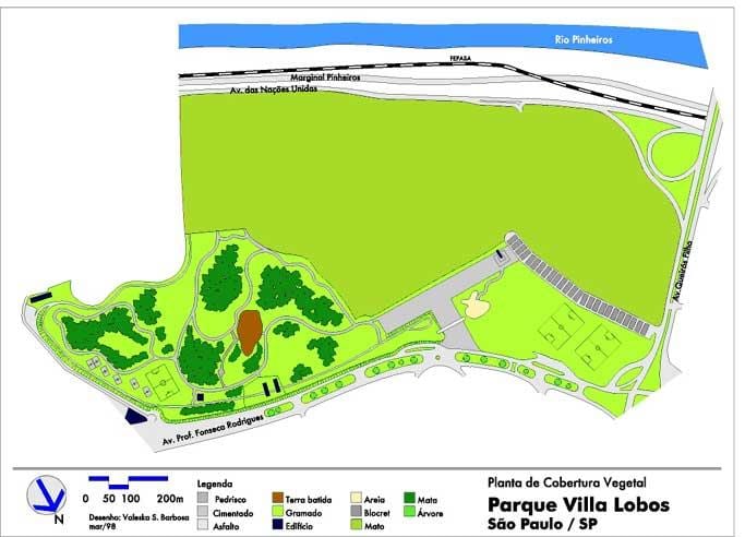 Térkép Villa lobos Park