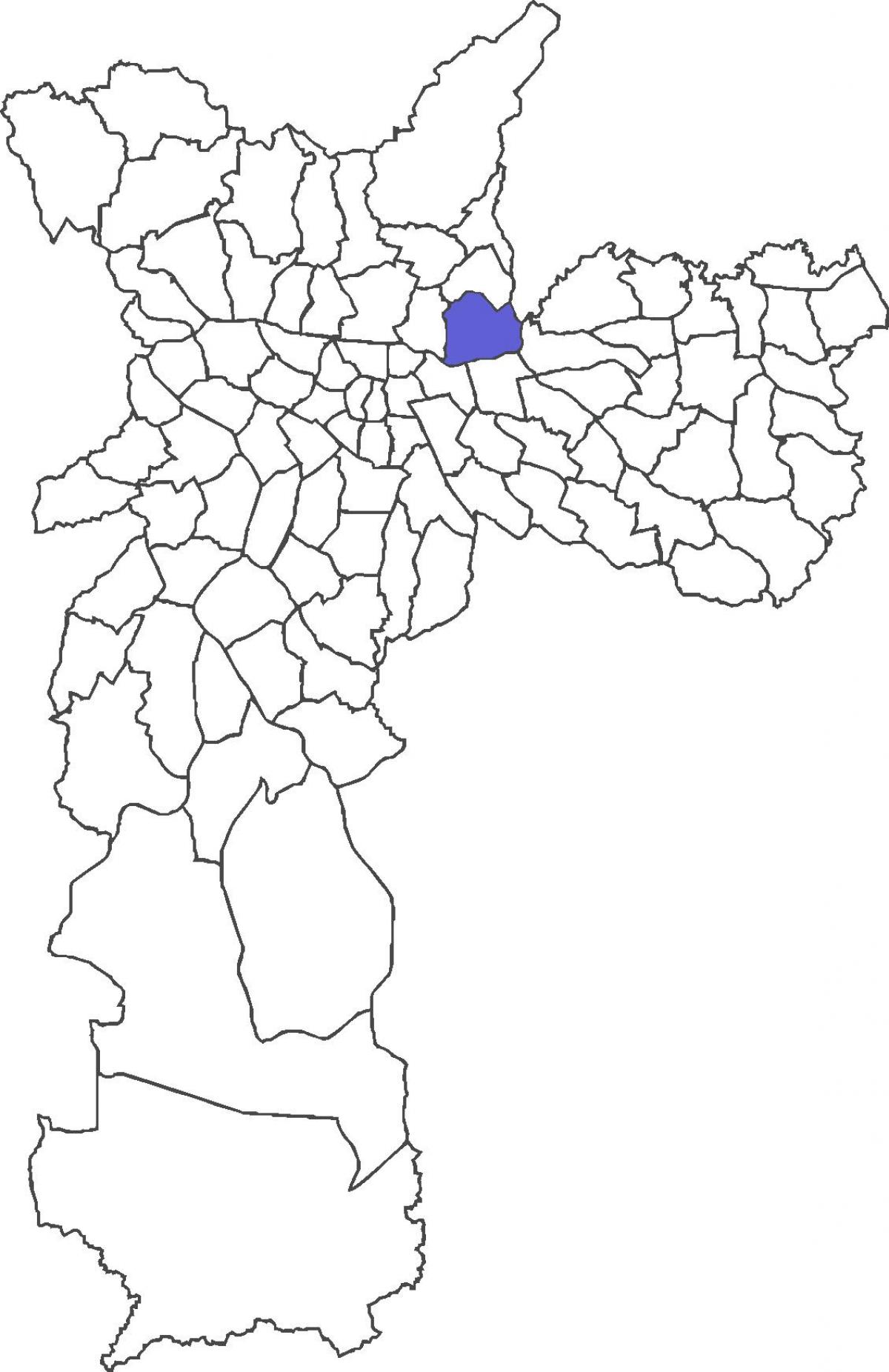 Térkép Vila Maria kerület