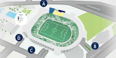 Térkép Allianz Parque - Szint 2
