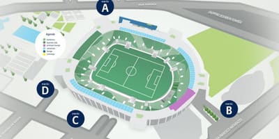 Térkép Allianz Parque - Szint 3